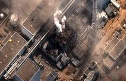 fukushima nuclear plant satellite