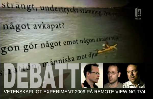 Torbjörn Sassersson Remote Viewing test