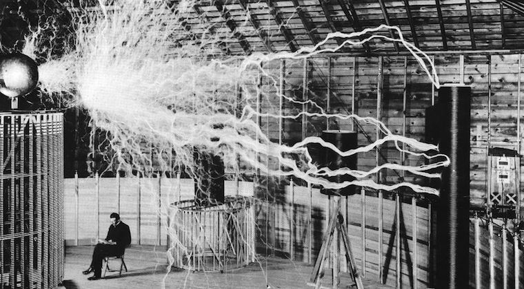 Nikola Tesla - Fotograf okänd