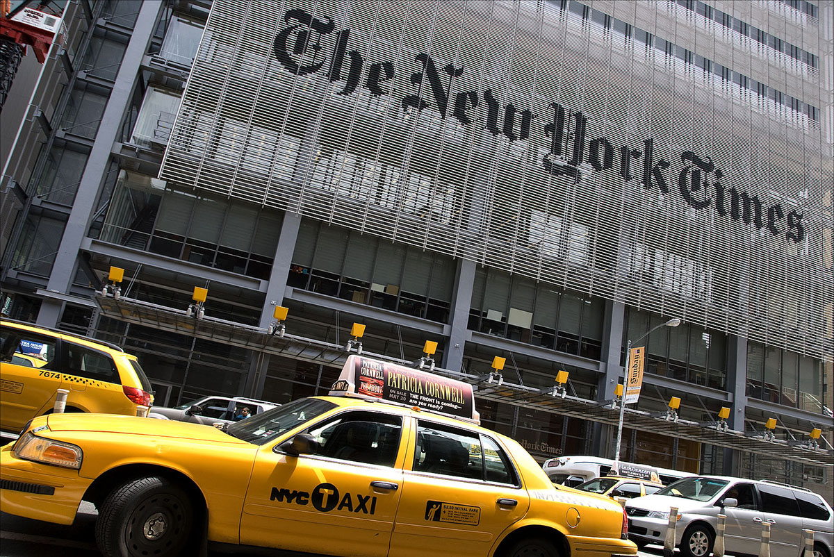 New York Times building. Foto: Michal Osmenda. Licens: CC BY-SA 2.0, Wikimedia Commons