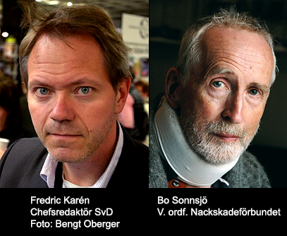 Fredrik Karén (foto: Bengt Oberger, Wikimedia Commons) och Bo Sonnsjö