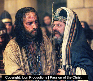 Kaifas and Jesus - Movie: Passion of the Christ - Icon Productions