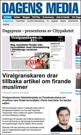 Viralgranskaren i Dagens Media - Dump från: Dagens Media