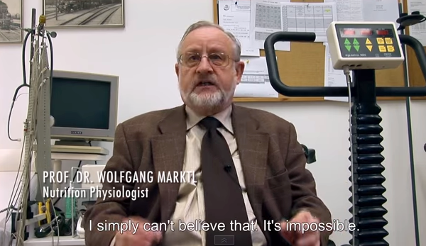 Dr Wolfgang Marktl är inte luftarian