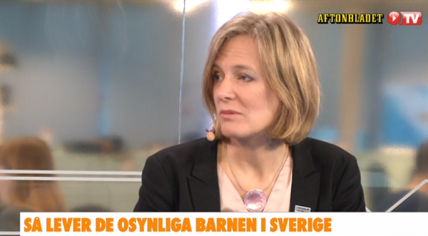 Marika Markovits, 26 feb 2015. Foto: Aftonbladet TV