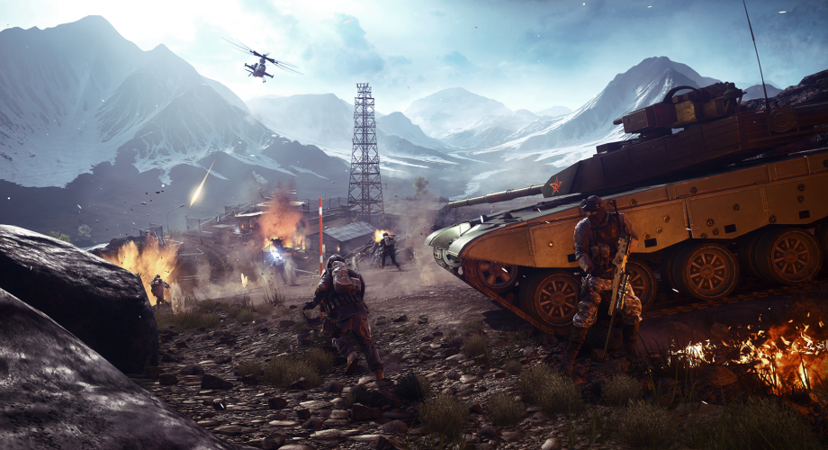 Battlefield 4, China Rising, Altai Range. Bild: DICE AB
