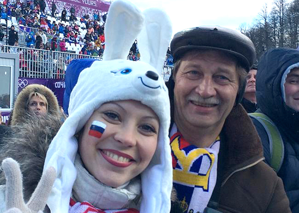 Lyckliga ryssar - Foto: NewsComAu