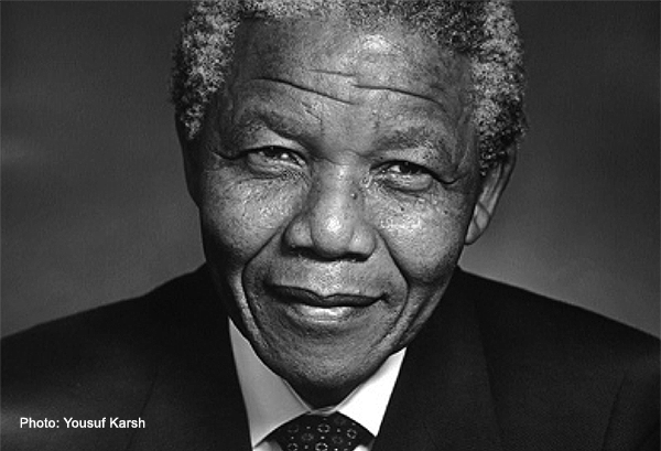 Nelson Mandela - Foto: Yousuf Karsh, Karsh.org