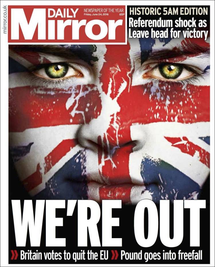 Brexit, Daily Mirror