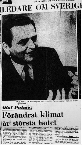 Olof Palme - Dagens Nyheter