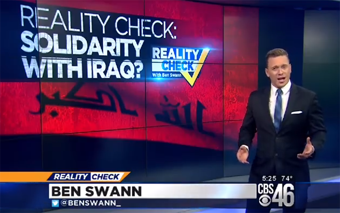 Ben Swann solidarity Iraq