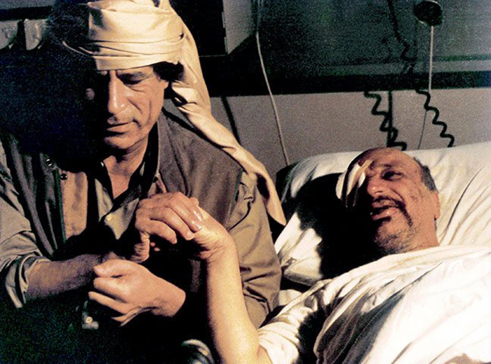 Gaddafi besöker Arafat, 1992 - Foto: Sipa Press (Sipa.com)