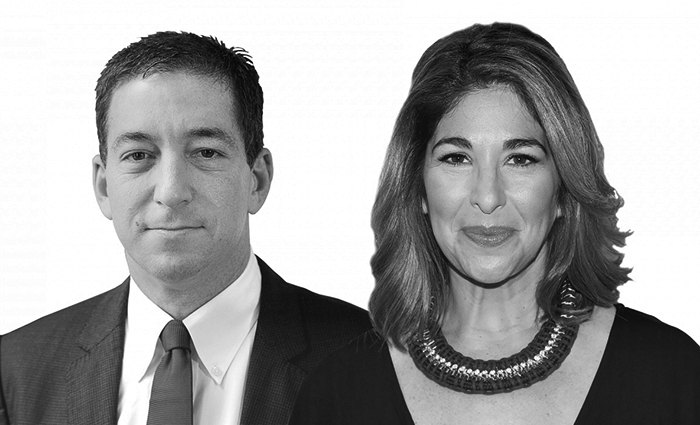 Glenn Greenwald och Naomi Klein - Källa: The Intercept