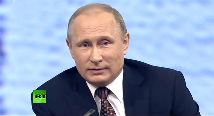 Putin, juni 2016 - Foto: RT.com