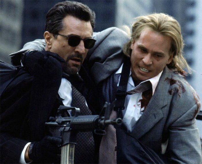 Robert De Niro och Val Kilmer i Heat från 1995 - Foto: Warner Bros.