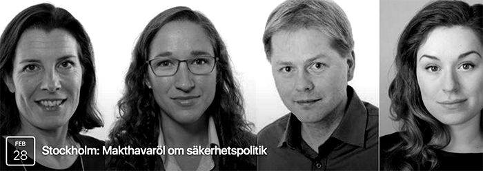 Panel säkerhetspolitik 28 feb 2017 - Tidningen Makthavare