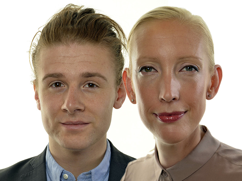 Sofia Arkelsten och Jesper Skalberg Karlsson - Pressfoton: Riksdagen