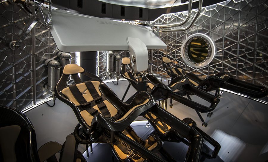 Moon companies, SpaceX, Dragon2 - Pressfoto
