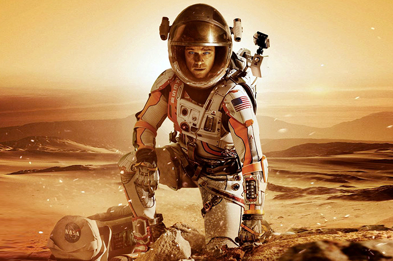 The Martian, Matt Damon, 2016. Filmbild