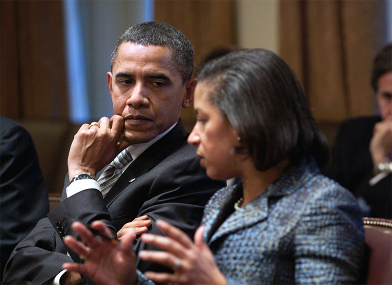 Barack Obama och säkerhetsrådgivare Susan Rice - Foto: Pete Souza (Petesouza.com), Vita Huset