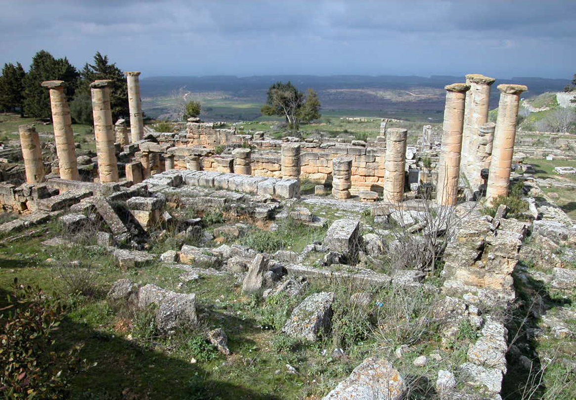 Arkeologisk plats i Cyrene, Libyen - Foto: Wikimedia Commons