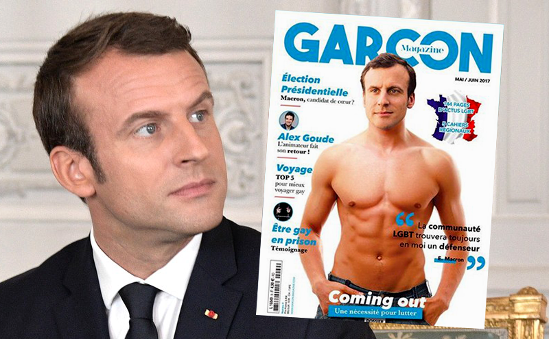 Emmanuel Macron - Foto: Пресс служба Президента, Wikimedia och Garcon Magazine