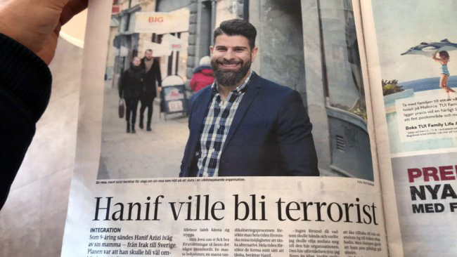 Corren: "Hanif ville bli terrorist", privat foto