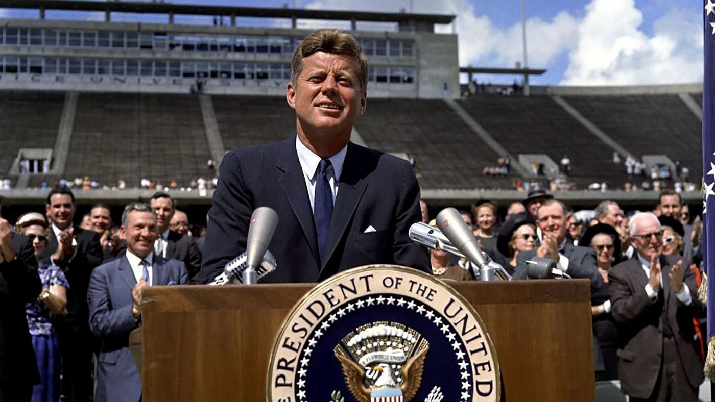 John F Kennedy Dec 12, 1962 - Photo: Robert Knudsen