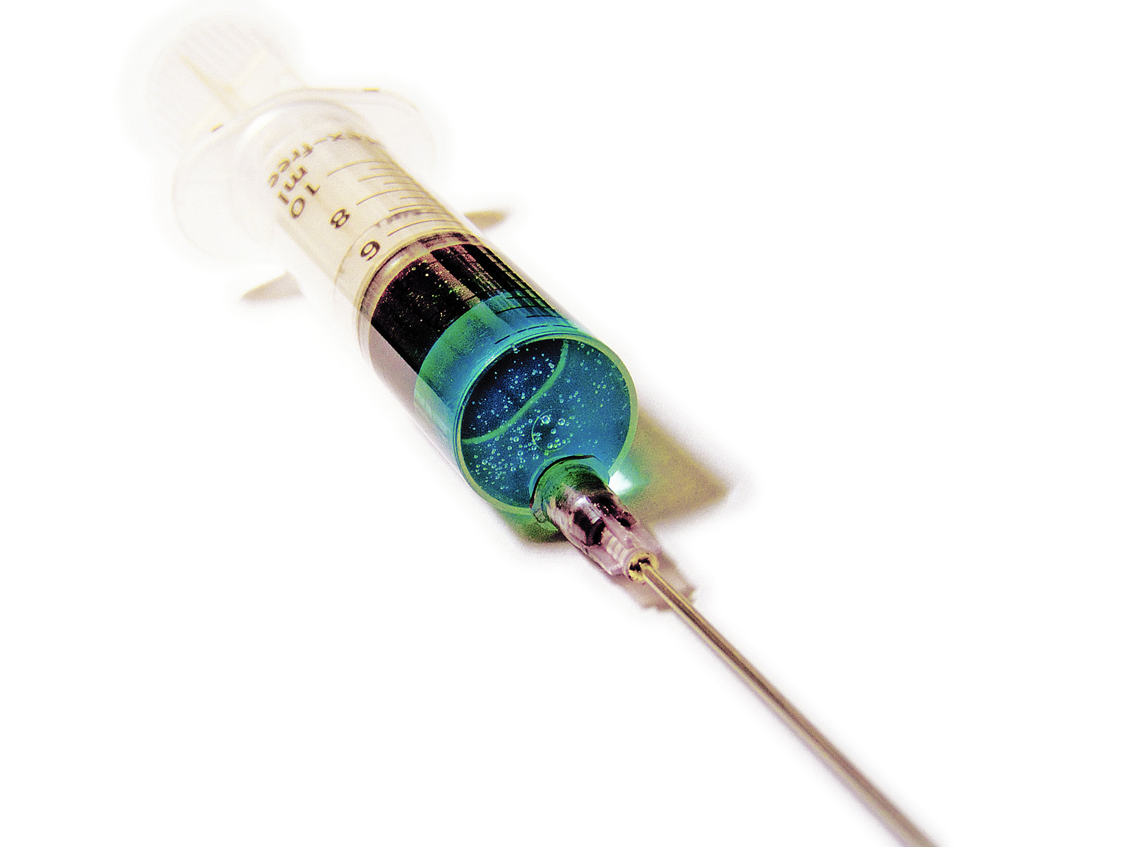 Vaccinspruta - Foto: Andres Rueda, Public domain, Flickr.com