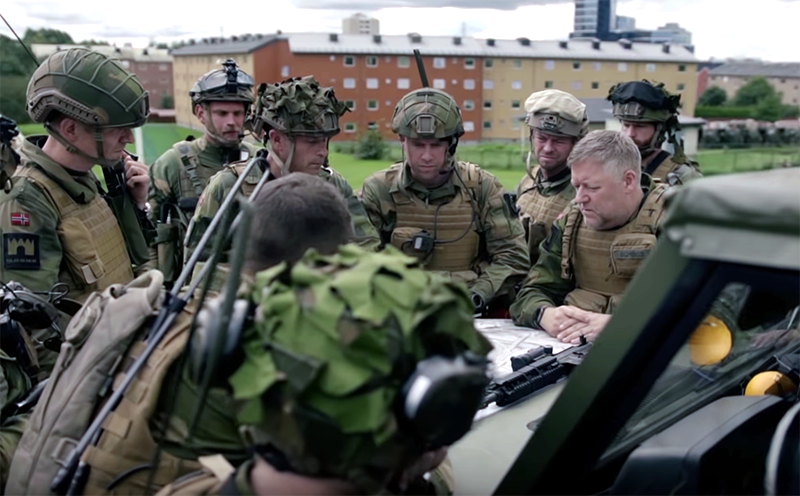 Norska trupper - Pressfoto: Forsvaret.no
