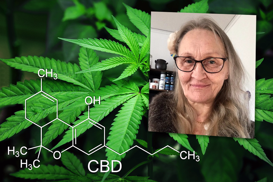 Helena Bågenhammar fick stor hjälp av medicinsk cannabis. Foto: Cytis. Pixabay.com-licens