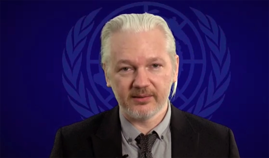 Julian Assange, 2015. Foto: The Wikileaks Channel