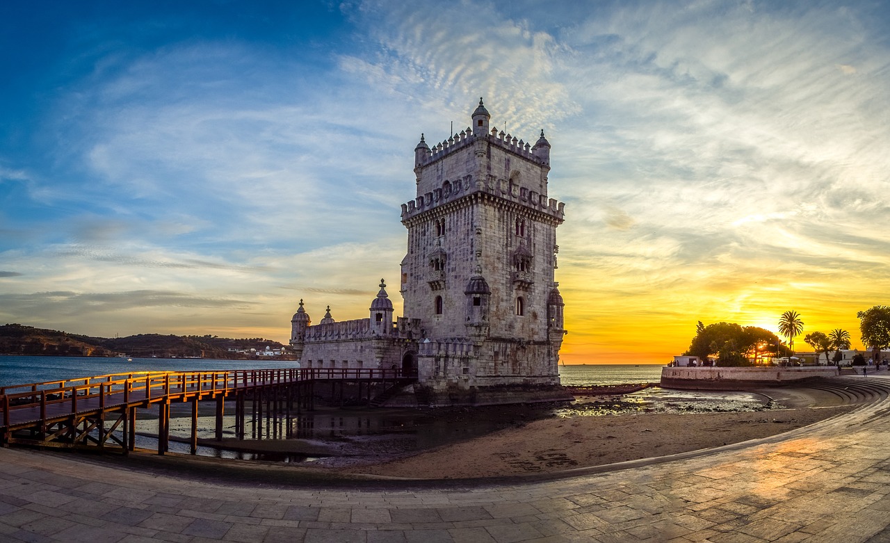 Belem tower i Lissabon, Portugal. Fotograf okänd. Licens: Pixabay.com