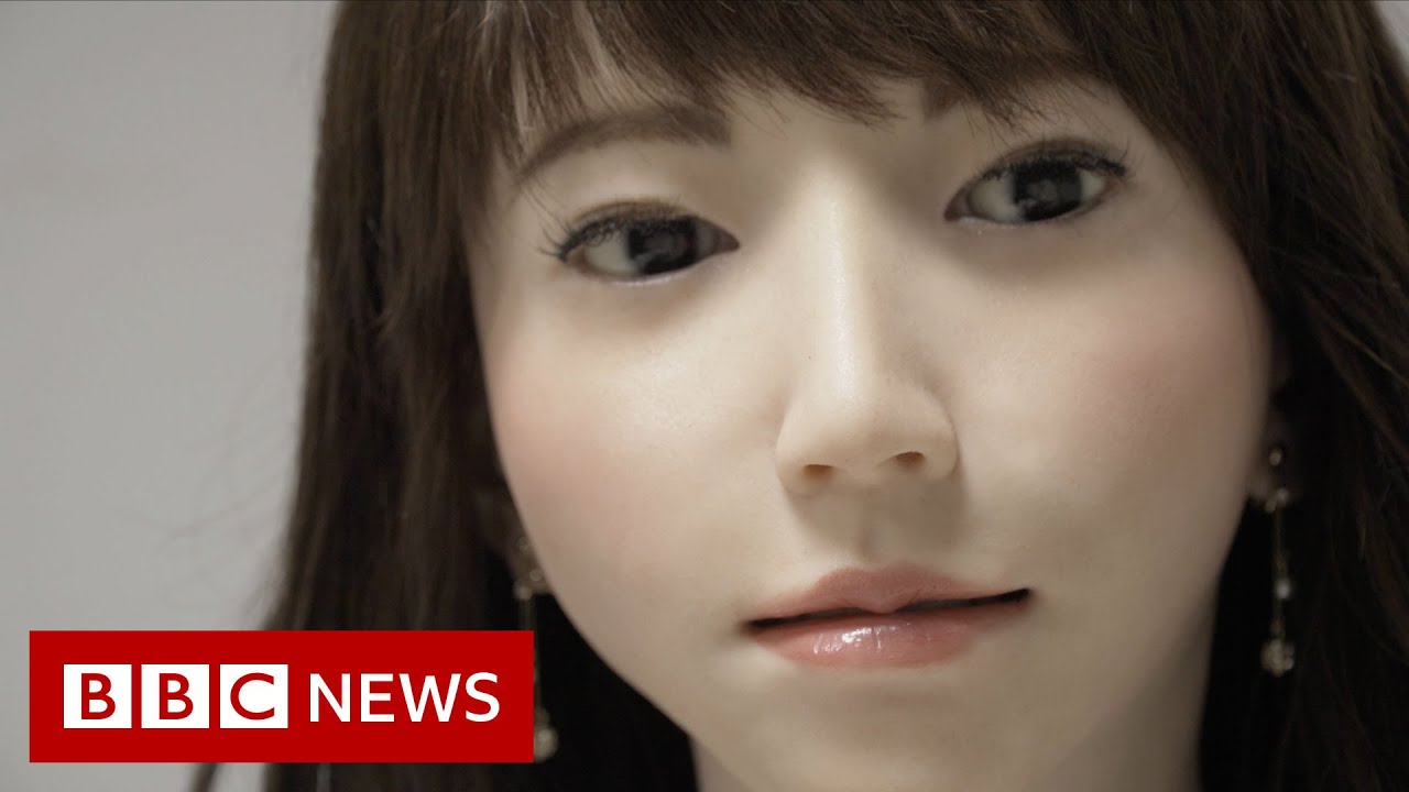 Japansk robot. Foto: BBC News (från YouTube)