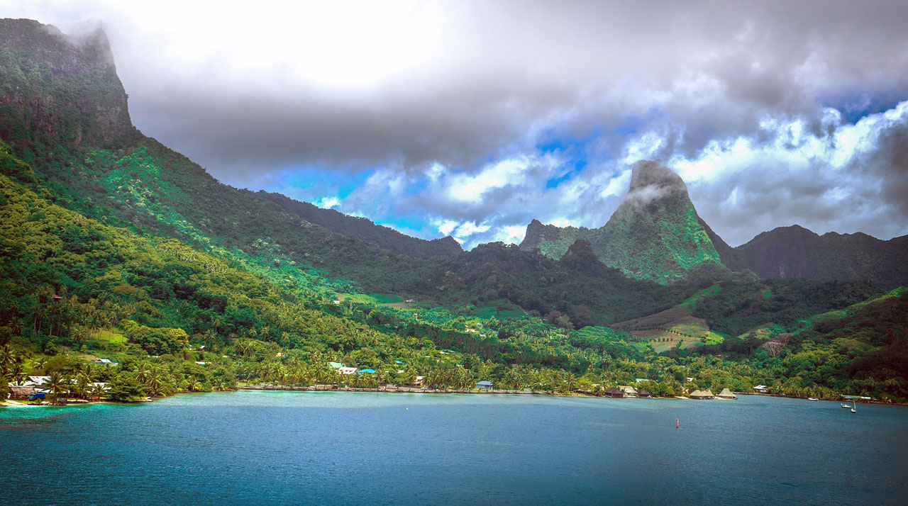 Bild från Moorea i Franska Polynesien i Stilla havet. Foto:Michelle Maria.Licens: Pixabay.com (free use)