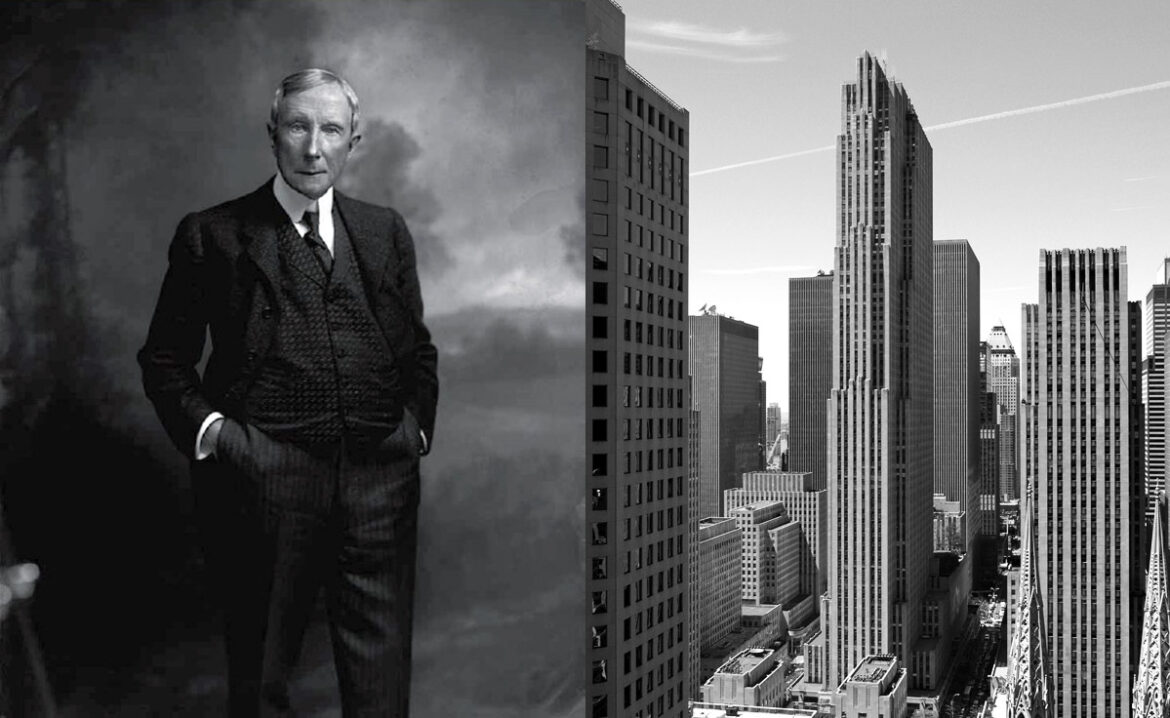 John D. Rockefeller och Rockefeller Center i New York