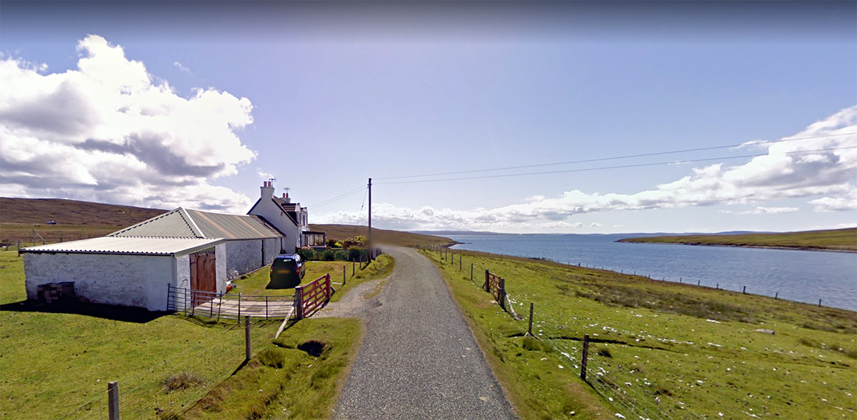 Bild ovan: Shetlandsöarna. Foto: Google Maps