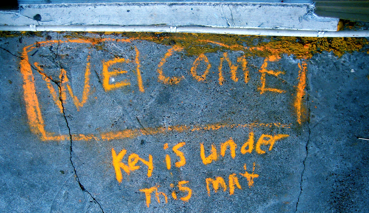 Welcome. Foto: Alborz Shawn. Licens: CC BY 2.0, Flickr.com