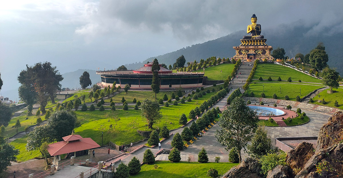 Buddha Park i Ravangla, Sikkim, Indien. Foto: Pulak Bhagawati. Licens: Unsplash.com