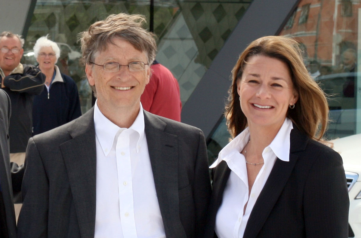 Bill Gates och Melinda Gates, 2009. Foto: Kjetil Ree. Licens: CC BY-SA 3.0