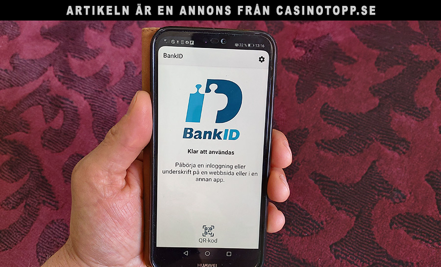 Du kan använda BankID på Casinotopp.se. Foto: Newsvoice.se