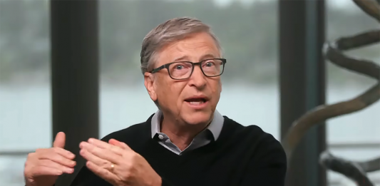 Bill Gates 29 juni 2020. Foto: eget arbete (via TED.com)