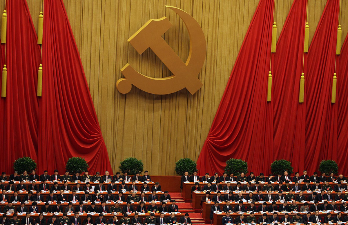 Kinesiska kommunistpartiets kongress. Foto: Dong Fang. Licens: Public Domain