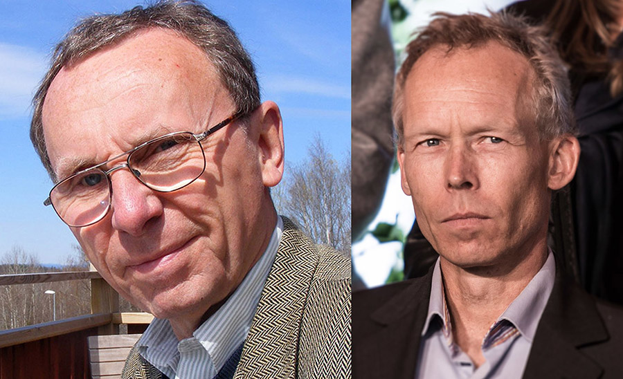 Tege Tornvall (privat foto) och Johan Rockström (foto: Frankie Fouganthin, licens: Wikimedia, CC BY-SA 4.0): Montage: NewsVoice