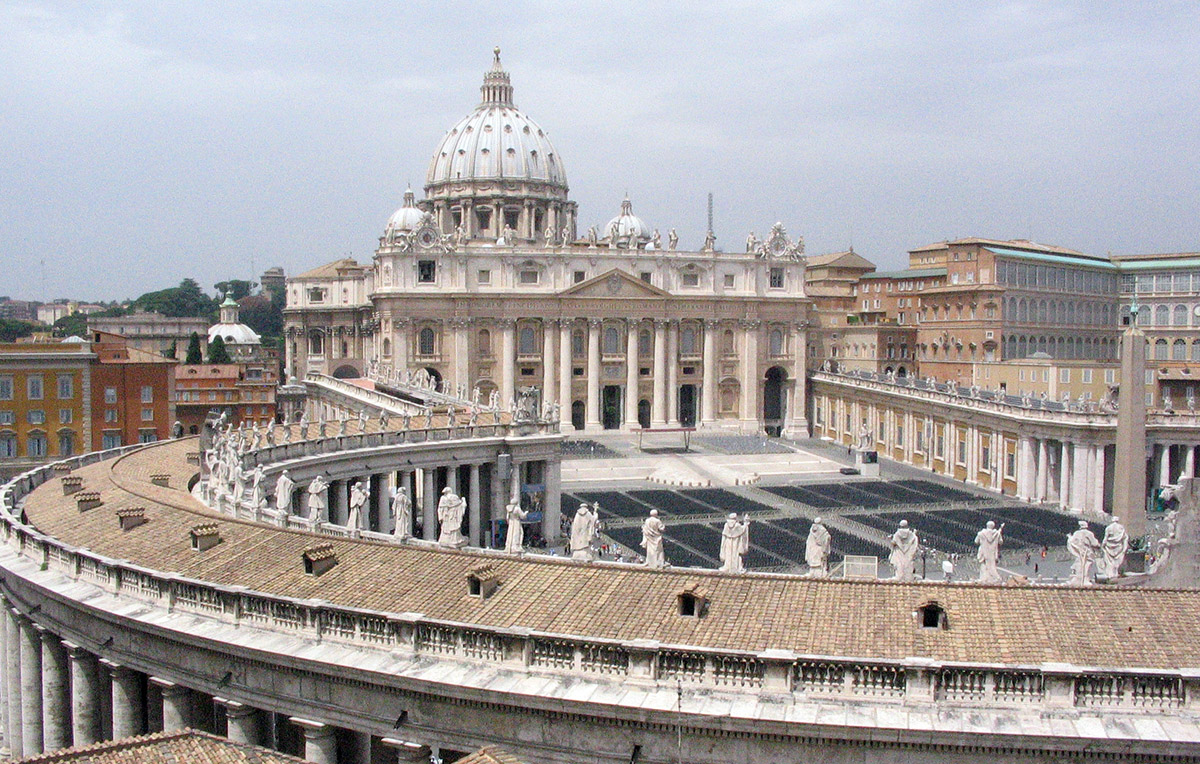 Sankt Peterskyrkan, Vatikanen, Rom. Foto: Alberto Luccaroni. Licens: CC BY-SA 3.0