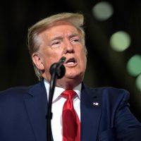 President Donald Trump, 30 maj 2020. Foto: NASA, Bill Ingalls. Licens: CC BY-NC-ND 2.0, Flickr.com