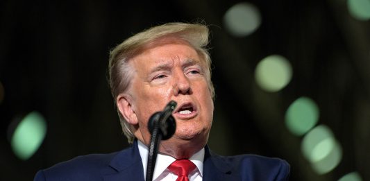 President Donald Trump, 30 maj 2020. Foto: NASA, Bill Ingalls. Licens: CC BY-NC-ND 2.0, Flickr.com