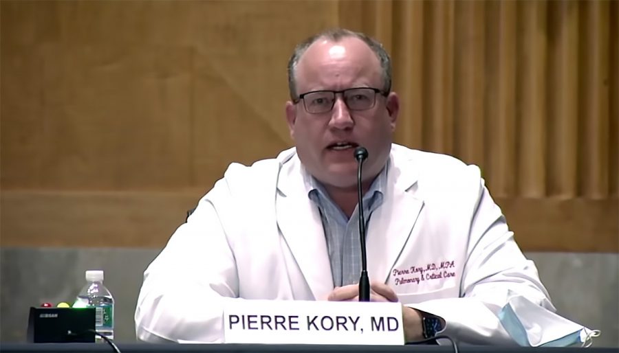 Dr. Pierre Kory, MD. Video: Senator Ron Johnson (USA)