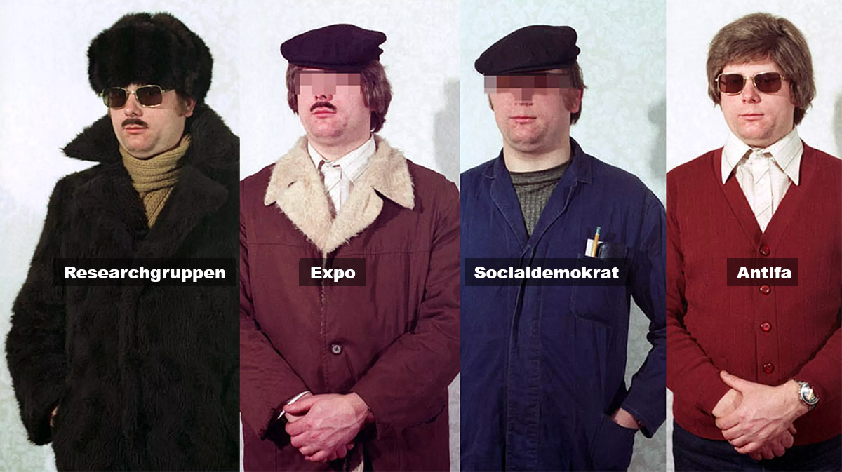 Arkivfoto på den Östtyska hemliga polisen, Stasi. Foto: Simon Menner, public domain. Källa: The Verge