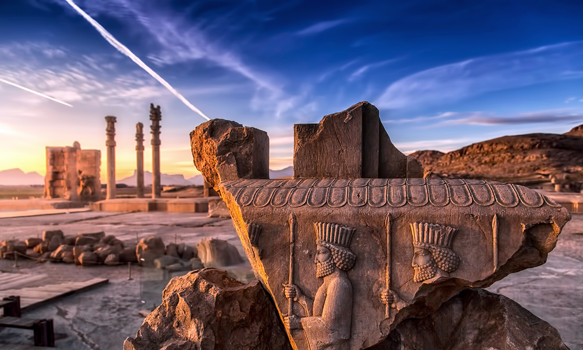 Sumererna. Persepolis, 60 km nordost om Shiraz i provinsen Fars, Iran. Foto: Morteza Yousefi. Licens: Shutterstock.com